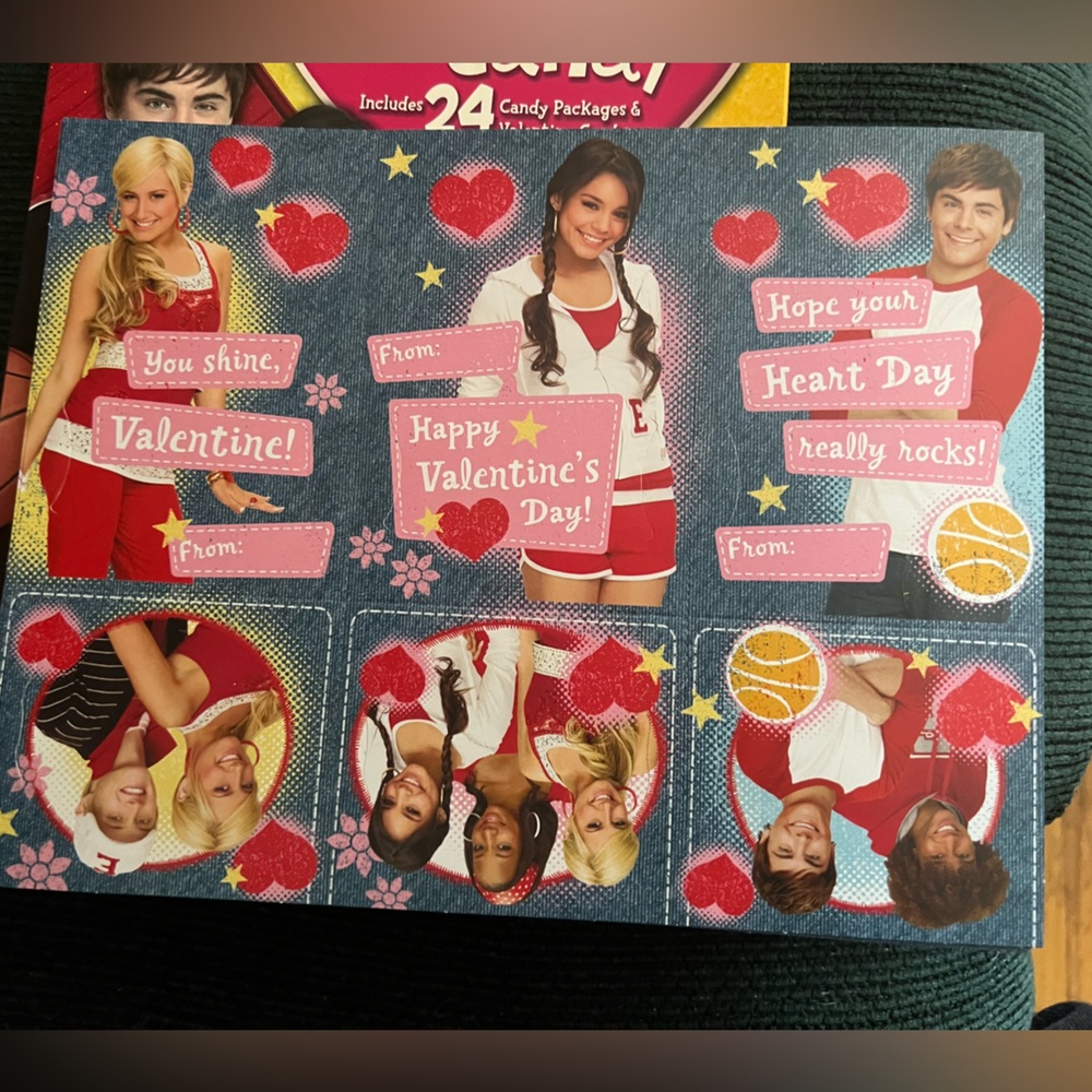 Disney High School Musical Valentines Cards - Picture 3 of 4